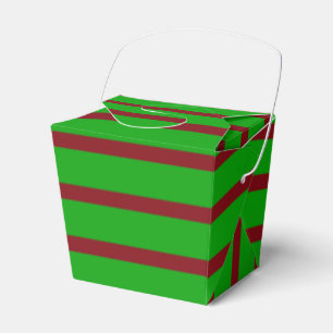 Green and Red Christmas Fevor Box Geschenkschachtel