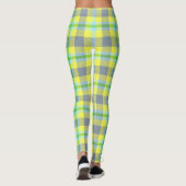 Green And Yellow color Leggings (Rückseite)