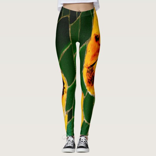 Green and Yellow Leggings (Vorderseite)