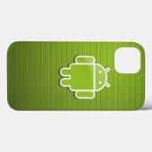 Green Android iPhone 13 Fall Case-Mate iPhone Hülle (Rückseite (Horizontal))