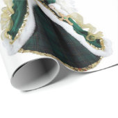 Green Angel Geschenkpapier (Rolleneckpunkt)