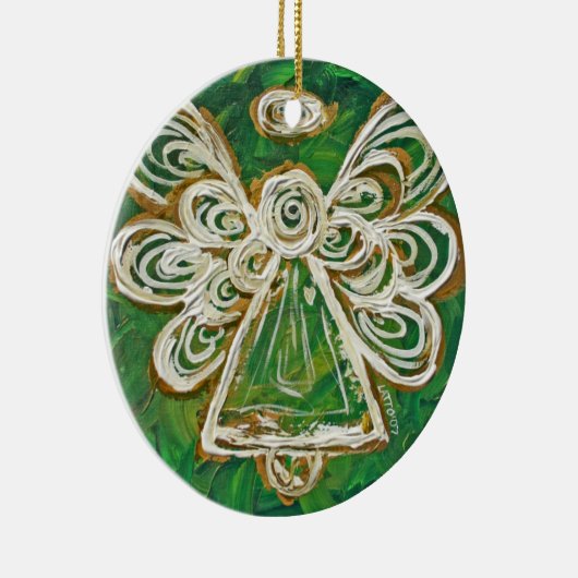 Green Angel Ornament (Rechts)