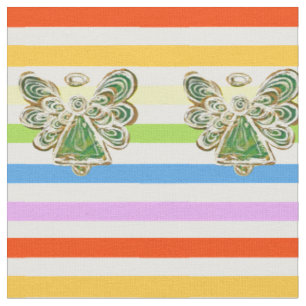 Green Angel Rainbow Strickstoff Kunststoffe Stoff