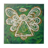 Green Angel Tile-Geschenk Fliese (Vorderseite)