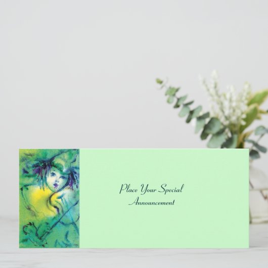 GREEN ANKÜNDIGUNG (Stehend Vorderseite)