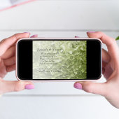 Green Annabelle Hydrangea Wedding rettet das Datum Save The Date