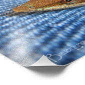 Green Anole Lizard Fotodruck (Ecke)