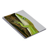 Green Anole Lizard Notizblock (Rechte Seite)