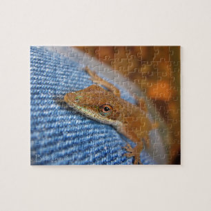 Green Anole Lizard Puzzle