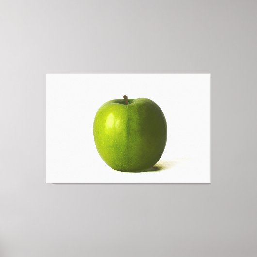 Green Apple 60x40 (150x100cm) waccna Leinwanddruck (Vorderseite)