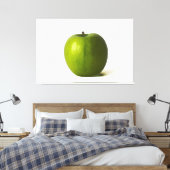 Green Apple 60x40 (150x100cm) waccna Leinwanddruck (Insitu (Schlafzimmer))