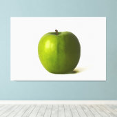 Green Apple 60x40 (150x100cm) waccna Leinwanddruck (Insitu (Holzboden))