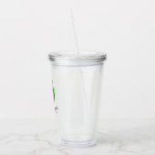 Green Apple Acrylic Tumbler Acryltrinkbecher (Links)