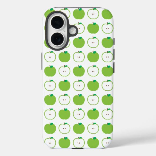 Green Apple Candy Muster Case-Mate iPhone Hülle (Rückseite)