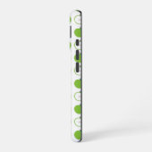 Green Apple Candy Muster iPhone 16 Hülle (Linke Seite)