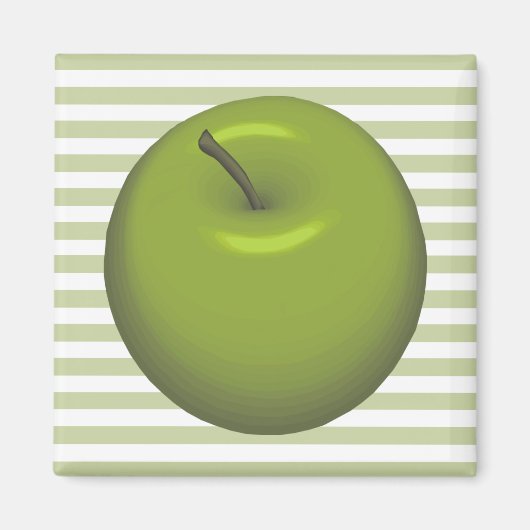 Green Apple Magnet (Vorne)