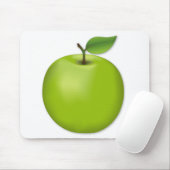 Green Apple  Mousepad (Mit Mouse)