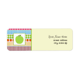 Green Apple Multicore Polka Dots Lehrer