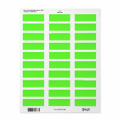 Green Apple Pantry Labels (Vorne)