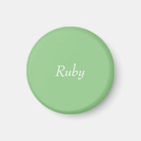 Green Apple Personalisiert Magnet