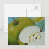 Green Apple Post Card Postkarte (Vorne/Hinten)