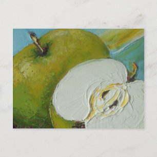 Green Apple Post Card Postkarte