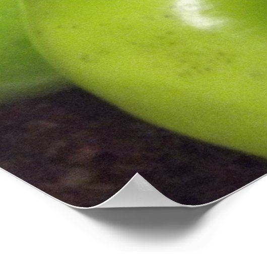 Green Apple Poster (Ecke)