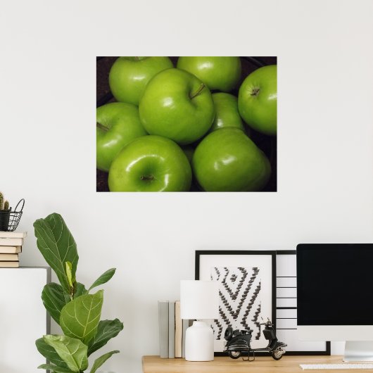 Green Apple Poster (Heimbüro)