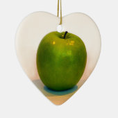 Green Apple Trio Keramik Ornament (Rechts)