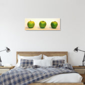 Green Apple Trio Leinwanddruck (Insitu (Schlafzimmer))