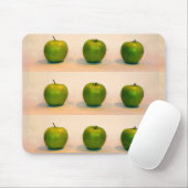 Green Apple Trio Mousepad (Mit Mouse)