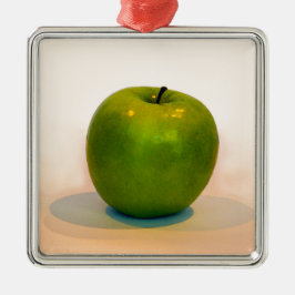 Green Apple Trio Ornament Aus Metall