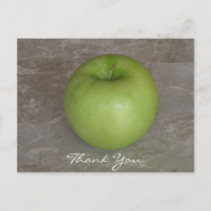 Green Apple Vielen Dank Postcard Postkarte