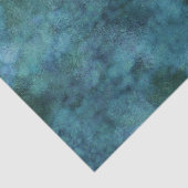 Green Aquamarin Aqua Blue Earth Marbor Abstrakt Seidenpapier (Ausschnitt)