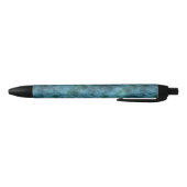 Green Aquamarin Aqua Blue Earth Ocean Marble Abstr Kugelschreiber (Unterseite)
