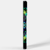 Green Aquamarin Psychedelic Bohemisch Mandala Case-Mate iPhone Hülle (Rückseite / Rechts)