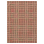 Green Aquamarin Rust Orange Beige Brown Red Tribal Tischdecke (Vorderseite)