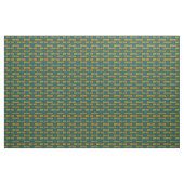Green Aquamarin Tan Black Abstrakt Tribal Design F Stoff (Yard (91,4 cm))