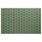 Green Aquamarin Tan Black Abstrakt Tribal Design F Stoff (Fat Quarter (45,7 x 55,9 cm))