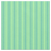 Green & Aquamarine Lined Pattern Stoff (Nahaufnahme)