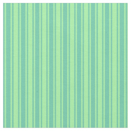 Green & Aquamarine Lined Pattern Stoff (Nahaufnahme)