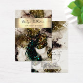 Green Aquarell Halskette Display-Karte (Schreibtisch)