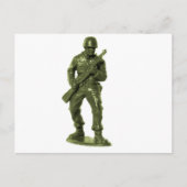 Green Army Man Postkarte (Vorderseite)