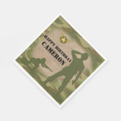 Green Army Men Todiers Serviette (Ecke)