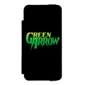 Green Arrow-Logo 3 Incipio iPhone Geldbeutel-Hülle (Folio Vorderseite)
