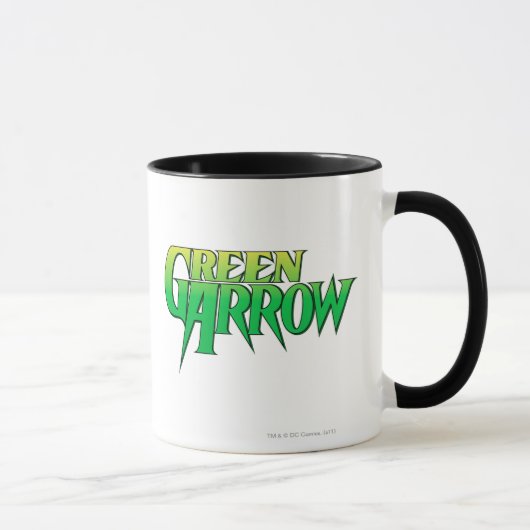 Green Arrow-Logo 3 Tasse (Rechts)