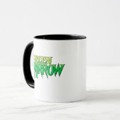 Green Arrow-Logo 3 Tasse (Vorderseite Links)