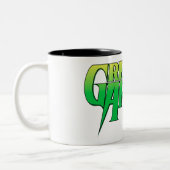 Green Arrow-Logo 3 Zweifarbige Tasse (Links)