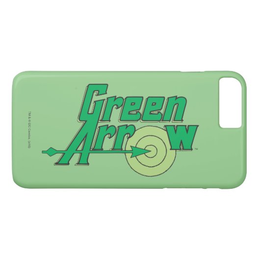 Green Arrow-Logo Case-Mate iPhone Hülle (Rückseite (Horizontal))