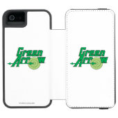 Green Arrow-Logo Incipio iPhone Geldbeutel-Hülle (Folio Geöffnet)
